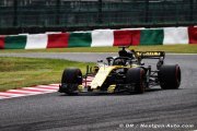 Renault F1 reconnait que son V6 a freiné sa progression