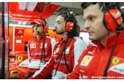 Ferrari reserve de la Rosa recovering from flu