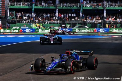 Derniers en qualifs, les pilotes Williams F1 se plaignent du grip