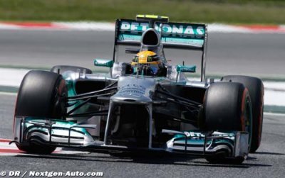 Hamilton compte sur les lignes droites de Silverstone