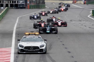 Les départs de F2 seront donnés derrière la voiture de sécurité