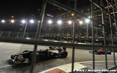 Senna ’fine’ after Singapore back burns