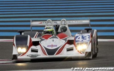 Un test pour James Rigby sur la MG-Lola du Team RLR
