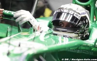 Van der Garde débute ses essais avec un problème de KERS