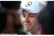 Rosberg ne pense pas au championnat pour le moment