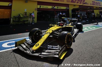 Renault F1 frustrée par ses positions sur la grille après la Q3