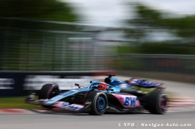 Alpine F1 n’a pas réalisé la course souhaitée au Canada