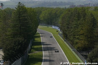La F1 confirme le format sur deux jours pour le week-end d’Imola