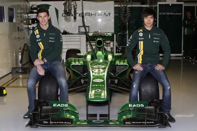 Alexander Rossi et Ma Qing Hua en réserve chez Caterham