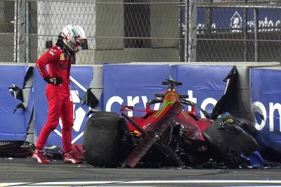 Jeddah, FP2: Hamilton continues to set the pace in Jeddah as Leclerc crashes