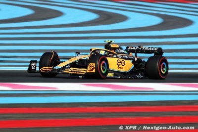 Cinquième, Norris ne savait pas s’il ’devait penser à la Q3’