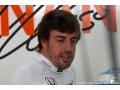 Alonso semble déjà bien se projeter en tant que pilote McLaren Renault