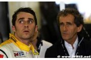 Nicolas Prost au volant d'une Renault F1