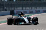 Mercedes : Hamilton se plaint de l'équilibre de sa voiture