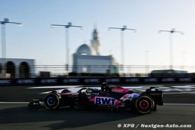 Alpine F1 semble un peu plus compétitive à Djeddah selon Gasly