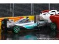 Mercedes : Meilleur temps des deux séances puis un crash