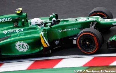 Van der Garde très heureux de sa Caterham, Pic beaucoup moins