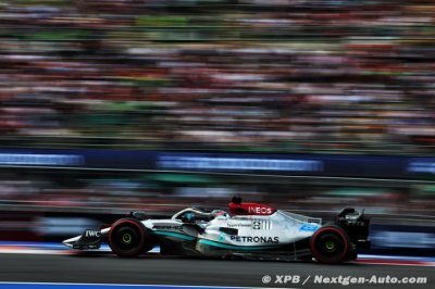 Mexique, EL3&nbsp;: Russell et Hamilton placent Mercedes F1 avant la qualif