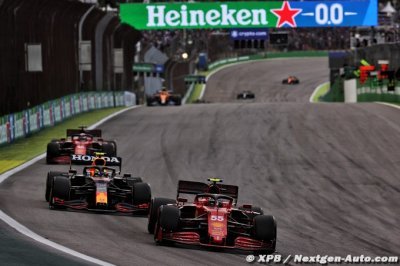 Sainz heureux d’être troisième du Sprint, Leclerc est frustré