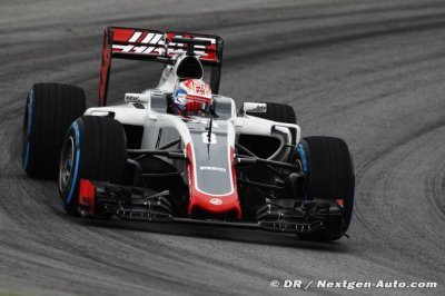 Grosjean va poursuivre le travail avec les freins de Carbone Industrie