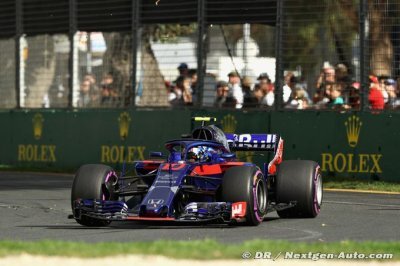 Gasly croît en des progrès de Toro Rosso et Honda