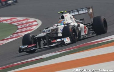 Gutierrez heureux après sa première séance officielle en F1