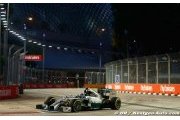 Mercedes ne s'attendait pas à voir les autres si proches à Singapour