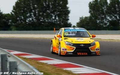 Good times in the sun for LADA’s WTCC trio