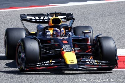 Essais F1 à Sakhir, J1&nbsp;: Verstappen en tête à la pause