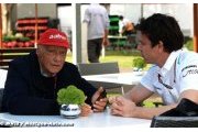 Wolff denies Lauda 'power struggle'