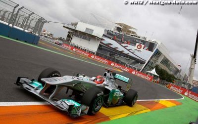 Valencia 2012 - GP Preview - Mercedes AMG