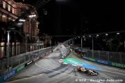 Norris bat Verstappen pour la pole à Singapour, Sainz dans le mur