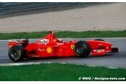 La Ferrari F300 de 1998 de Schumacher vendue aux enchères