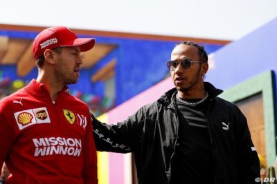 Vettel révèle ce qu’il a dit à Hamilton dans la cool-room d’Austin