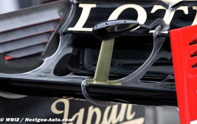 Lotus teste un double DRS en libres aujourd’hui