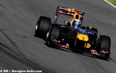 Barcelone&nbsp;: Vettel enfonce le clou à mi-journée