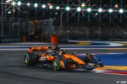 GP de Singapour, EL2 : Piastri devance Hadjar lors d'une séance marquée par de nombreuses erreurs