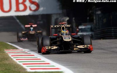 Des sentiments mitigés chez Lotus Renault GP après Monza
