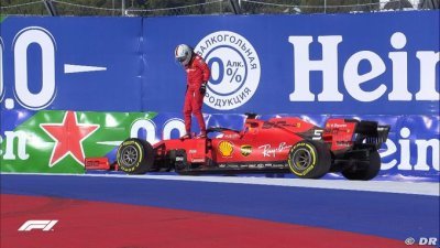 Vettel a demandé ’le retour des V12’ sous le coup de la colère