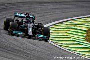 Hamilton domine les qualifs au Brésil et s'élancera 1er du Sprint