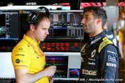 Ricciardo se souvient d'avoir intimidé du personnel de Renault F1