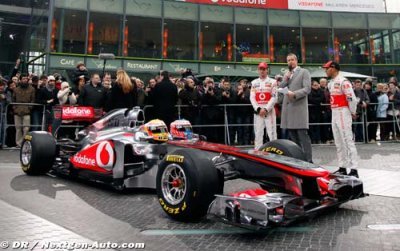 The McLaren MP4-27 will break cover on February 1