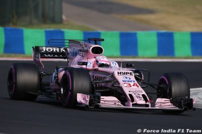 Trois pilotes en piste pour Force India au test de Yas Marina