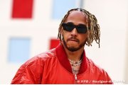 Hamilton confirme une amende à venir pour son boycott du gala de la FIA