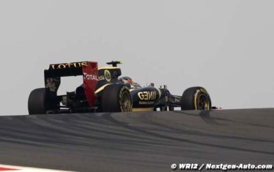 Total renouvelle son soutien à Romain Grosjean