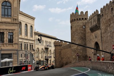 GP d’Azerbaïdjan, EL3&nbsp;: Norris en tête, Ferrari et Red Bull peuvent&nbsp;jouer&nbsp;la&nbsp;pole