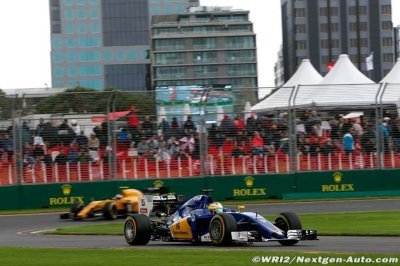 Qualifying - Australian GP report: Sauber Ferrari