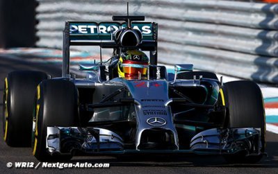 Yas Marina, Jour 2&nbsp;: Wehrlein en tête pour Mercedes à la pause