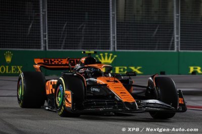 Brown salue ’une journée parfaite’ pour McLaren F1 à Singapour