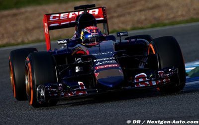 Verstappen a découvert la STR10... et Jerez sous la pluie